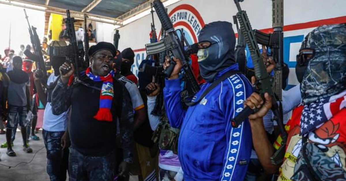 Haiti Gang Leader Jimmy Cherizier alias Barbecue